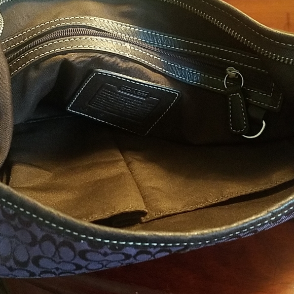 Coach signature canvas hobo bag - Picture 4 of 5